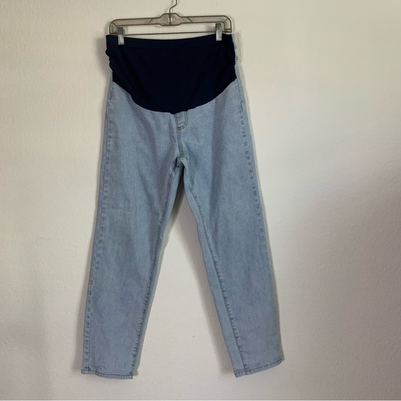 Bae womens On The Move Mum maternity over the bump Jeans L - Picture 2 of 9
